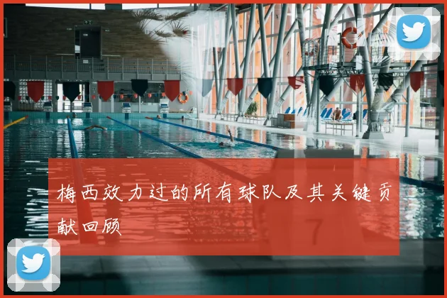 梅西效力过的所有球队及其关键贡献回顾